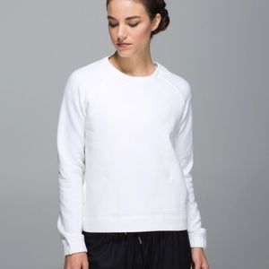 Lululemon Snapshot Crew Sweatshirt White